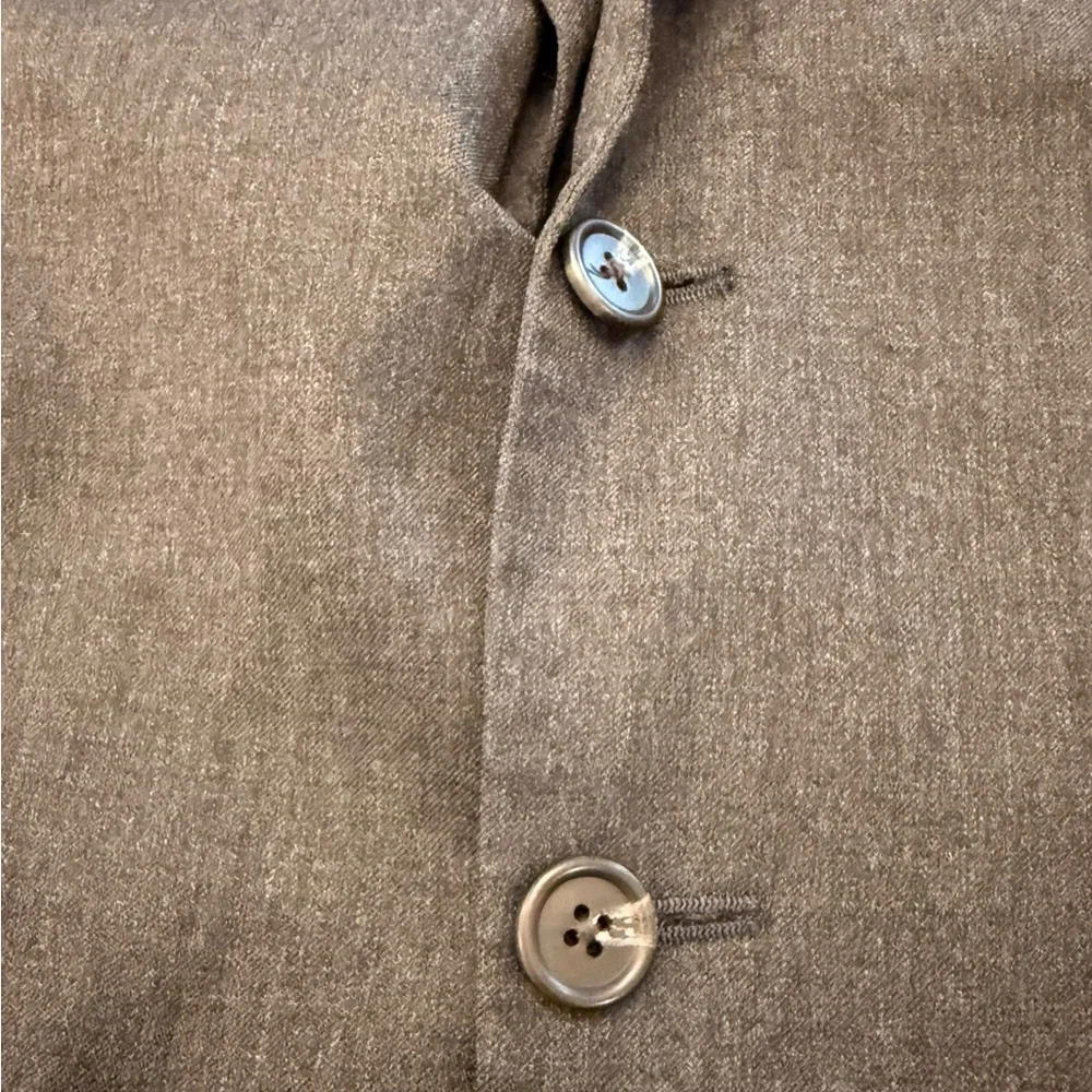 Vintage Lauren Ralph Lauren Virgin Wool Blazer Sport Coat Mens 2 Button 44S Grey